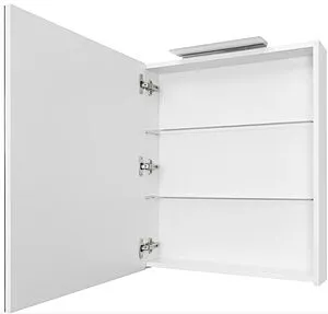 Шкаф-зеркало Roca Oleta 60 L белый глянец A857645806, 3