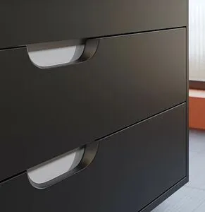 Тумба-умывальник подвесная Uperwood UPD Modul 95 чёрный матовый 393020553 Тумба-умывальник подвесная Uperwood UPD Modul 95 чёрный матовый 393020553, 5