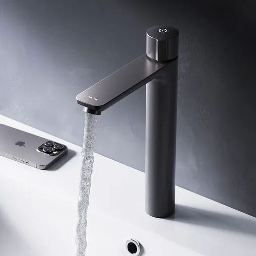 Смеситель для раковины Am.Pm X-Joy чёрный матовый F85A92522