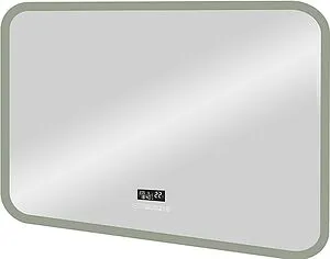 Зеркало с подсветкой Continent Demure Led 100x70 с музыкальным блоком, с подогревом белый ЗЛП259 Зеркало с подсветкой Continent Demure Led 100x70 с музыкальным блоком, с подогревом белый ЗЛП259, 4