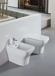 Унитаз приставной безободковый Aquatek Амадео белый AQ1964-00, 5