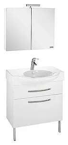 Раковина Jacob Delafon Presquile 80 белый E1343-00, 3