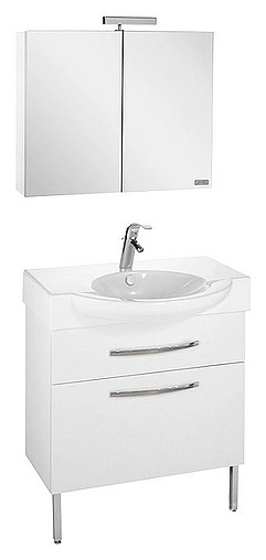 Раковина Jacob Delafon Presquile 80 белый E1343-00