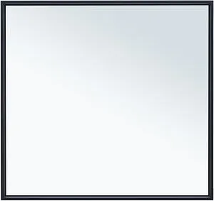 Зеркало с подсветкой Allen Brau Liberty 85x90 чёрный браш 1.330015.BB, 4