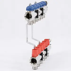 Группа коллекторная без расходомеров 6 отводов 1&quot;в/в x ¾&quot;ек Uni-fitt 441E4306, 4