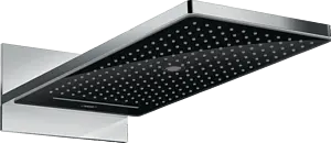 Лейка верхнего душа Hansgrohe Rainmaker Select 580 3jet черное стекло/хром 24001600, 1