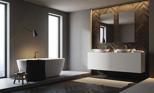 Ванна отдельностоящая из искусственного камня Esse Iceland 170x80 белый EICE1695