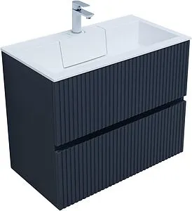 Тумба-умывальник Aquanet Джейн 80 маренго 00313302+, 5