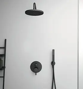 Держатель верхнего душа на стену Ideal Standard IdealRain чёрный матовый B9445XG Держатель верхнего душа на стену Ideal Standard IdealRain чёрный матовый B9445XG, 4