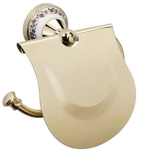 Держатель туалетной бумаги Fixsen Bogema gold золото/белый FX-78510G