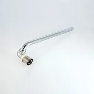 Уголок пресс радиаторный с хромированной трубкой 16мм x 15мм Valtec VTm.281.LN.001615, 3