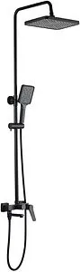 Душевая система со смесителем для ванны Osgard Manen Black чёрный матовый 65050 Душевая система со смесителем для ванны Osgard Manen Black чёрный матовый 65050, 1