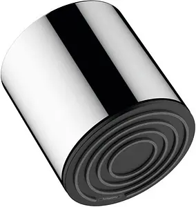 Лейка верхнего душа Hansgrohe Pulsify 105 1jet Green хром/графит 24132000, 1