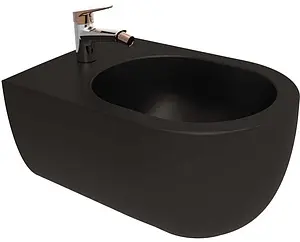 Биде подвесное Bien Vokha черный матовый MDBA05201VD1B7000 Биде подвесное Bien Vokha черный матовый MDBA05201VD1B7000, 1