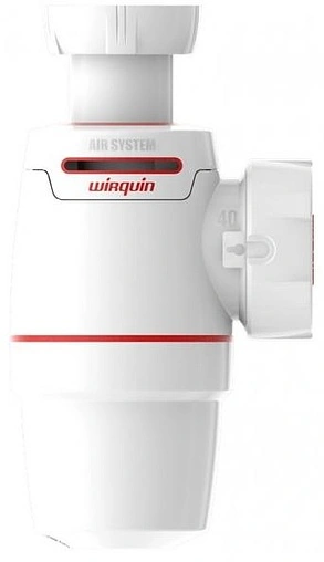 Сифон бутылочный для раковины Wirquin NEO AIR SYSTEM белый 30987069