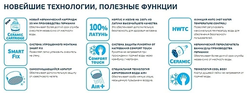 Смеситель для ванны Vidima Next хром BA371AA