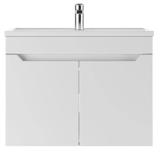 Тумба под умывальник подвесная Айсберг Мечта 70 белый DM2324T