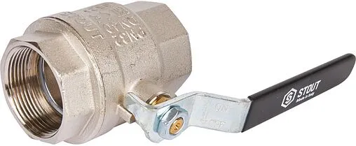 Кран шаровый 1½&quot;в x 1½&quot;в Stout ГОСТ Р 59553-2021 SVB-0001-200040