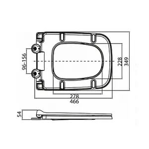 Крышка-сиденье для унитаза с микролифтом BelBagno Dory белый BB2138SC, 2