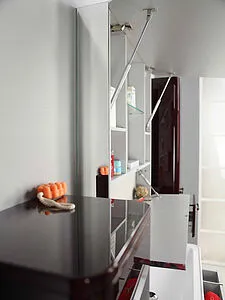 Шкаф-зеркало Aquaton Валенсия 110 белый 1A125402VA010, 5