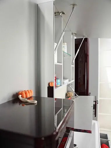 Шкаф-зеркало Aquaton Валенсия 110 белый 1A125402VA010