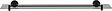 Полка Jaquar Continental чёрный матовый ACN-BLM-1171N