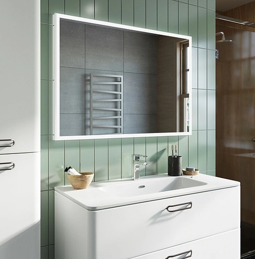 Тумба-умывальник подвесная IDDIS Brick 100 белый BRI10W1i95K