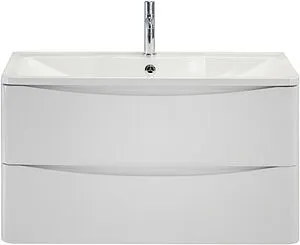 Тумба-умывальник подвесная BelBagno ACQUA 100 Bianco Lucido ACQUA-1000-2C-SO-BL+ Тумба-умывальник подвесная BelBagno ACQUA 100 Bianco Lucido ACQUA-1000-2C-SO-BL+, 1