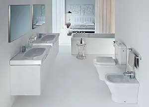Биде напольное Laufen Palace белый 8.3270.1.000.302.1 Биде напольное Laufen Palace белый 8.3270.1.000.302.1, 3