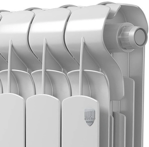 Радиатор биметаллический 12 секций нижнее правое подключение Royal Thermo Indigo Super VR 500 RTISVR50012