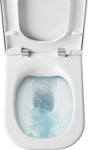 Унитаз-компакт безободковый Roca Gap Clean Rim белый 34273700H+341730000