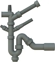 Отводная арматура для измельчителя Omoikiri NA-01 4956655 Отводная арматура для измельчителя Omoikiri NA-01 4956655