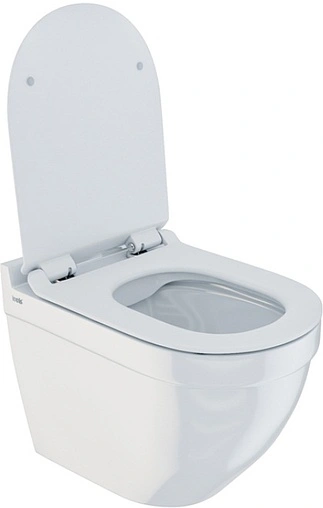 Унитаз подвесной безободковый IDDIS Cloud белый CLORDSEi25