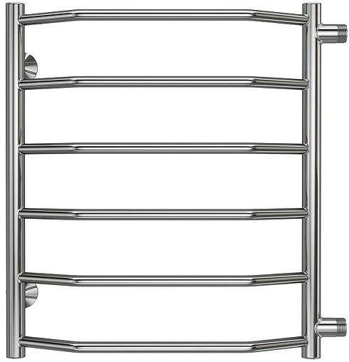 Полотенцесушитель водяной лесенка Terminus Виктория П6 500х600 бп500 полированная сталь 4670078530073 Полотенцесушитель водяной лесенка Terminus Виктория П6 500х600 бп500 полированная сталь 4670078530073