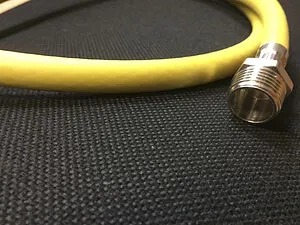 Шланг газовый желтый Elka 1.0м x ½&quot;в x ½&quot;н 4627132450105, 5