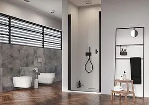 Дверь в нишу 800мм прозрачное стекло Radaway NES Black DWJ I 80 R 10026080-54-01R Дверь в нишу 800мм прозрачное стекло Radaway NES Black DWJ I 80 R 10026080-54-01R, 4