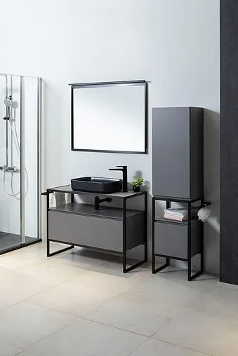 Тумба-умывальник напольная Allen Brau Priority 120 платина 1.31004.PGM+