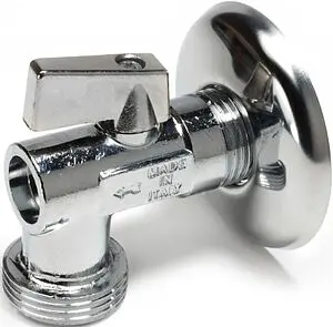 Кран шаровый угловой для бытовой техники ½&quot;н x ¾&quot;н Giacomini R614X004, 1