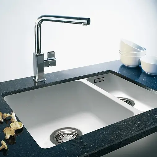 Мойка кухонная Franke Kubus KBG 160 миндаль 125.0302.774