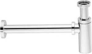 Сифон бутылочный для раковины Gattoni Accessori хром 0160/00C0 Сифон бутылочный для раковины Gattoni Accessori хром 0160/00C0, 1