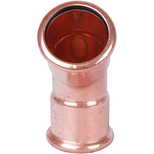 Отвод пресс двухраструбный 35мм угол 45° Sanha 6041 1604135