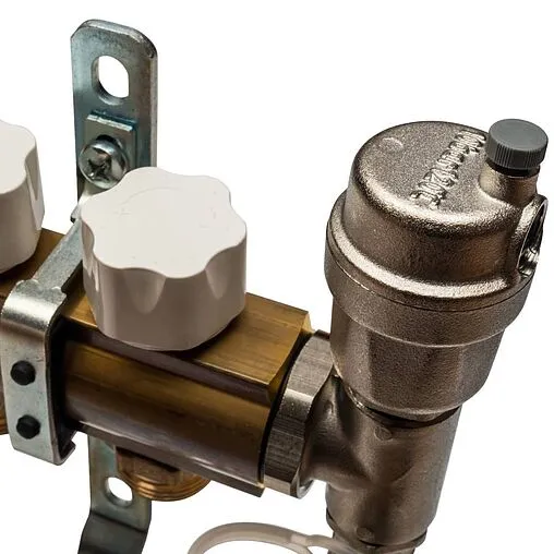 Группа коллекторная без расходомеров 4 отвода 1&quot;в/в x ¾&quot;ек Stout SMB 0468 000004