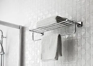 Полка для полотенец Roca Victoria хром 816660001, 3