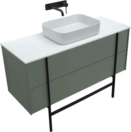 Тумба под умывальник подвесная Allen Brau Reality 120 олива 1.32008.CGM