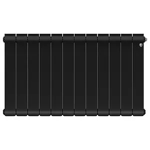 Радиатор биметаллический 12 секций Royal Thermo Infinity 500 Noir Sable RTINNS50012 Радиатор биметаллический 12 секций Royal Thermo Infinity 500 Noir Sable RTINNS50012, 2