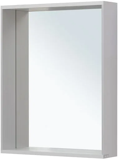 Зеркало с подсветкой Allen Brau Priority 75x60 серебро браш 1.32016.02