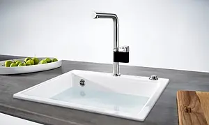 Мойка кухонная Franke Mythos MTK 610-58 жемчужный серый 124.0380.249 Мойка кухонная Franke Mythos MTK 610-58 жемчужный серый 124.0380.249, 3