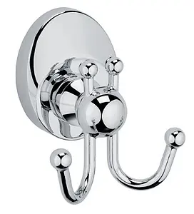 Крючок двойной Fixsen Europa хром FX-21805C, 1