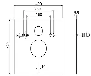 Панель шумоизоляционная AlcaPlast M930 Панель шумоизоляционная AlcaPlast M930, 2