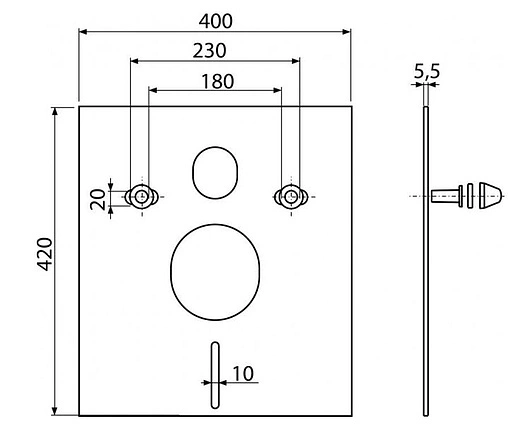 Панель шумоизоляционная AlcaPlast M930